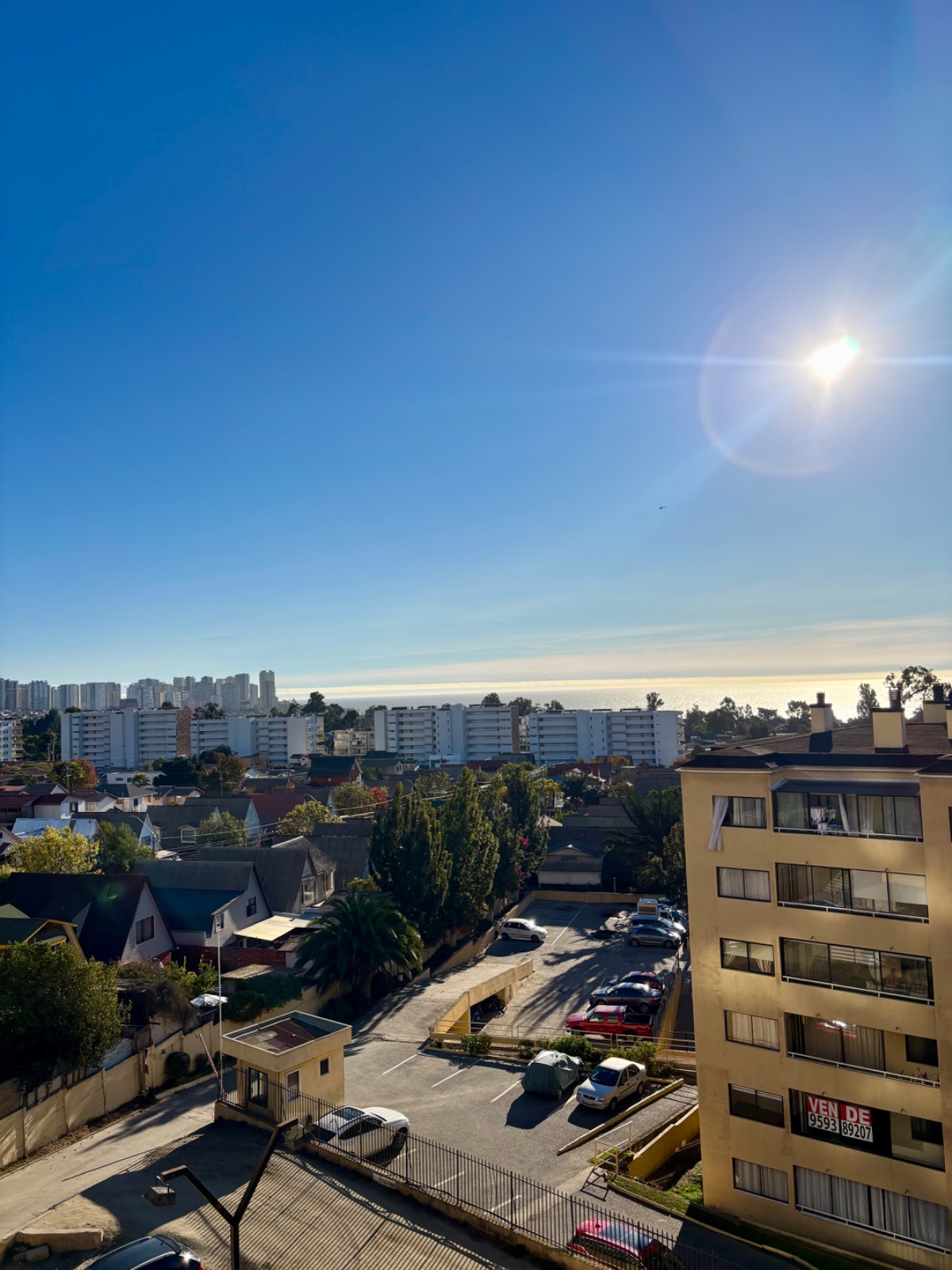Departamento amoblado con vista al mar en arriendo en Concón