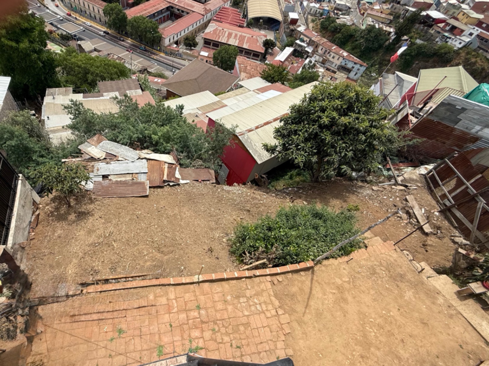 Gran propiedad con tres casas en Cerro Ramaditas, Valparaíso