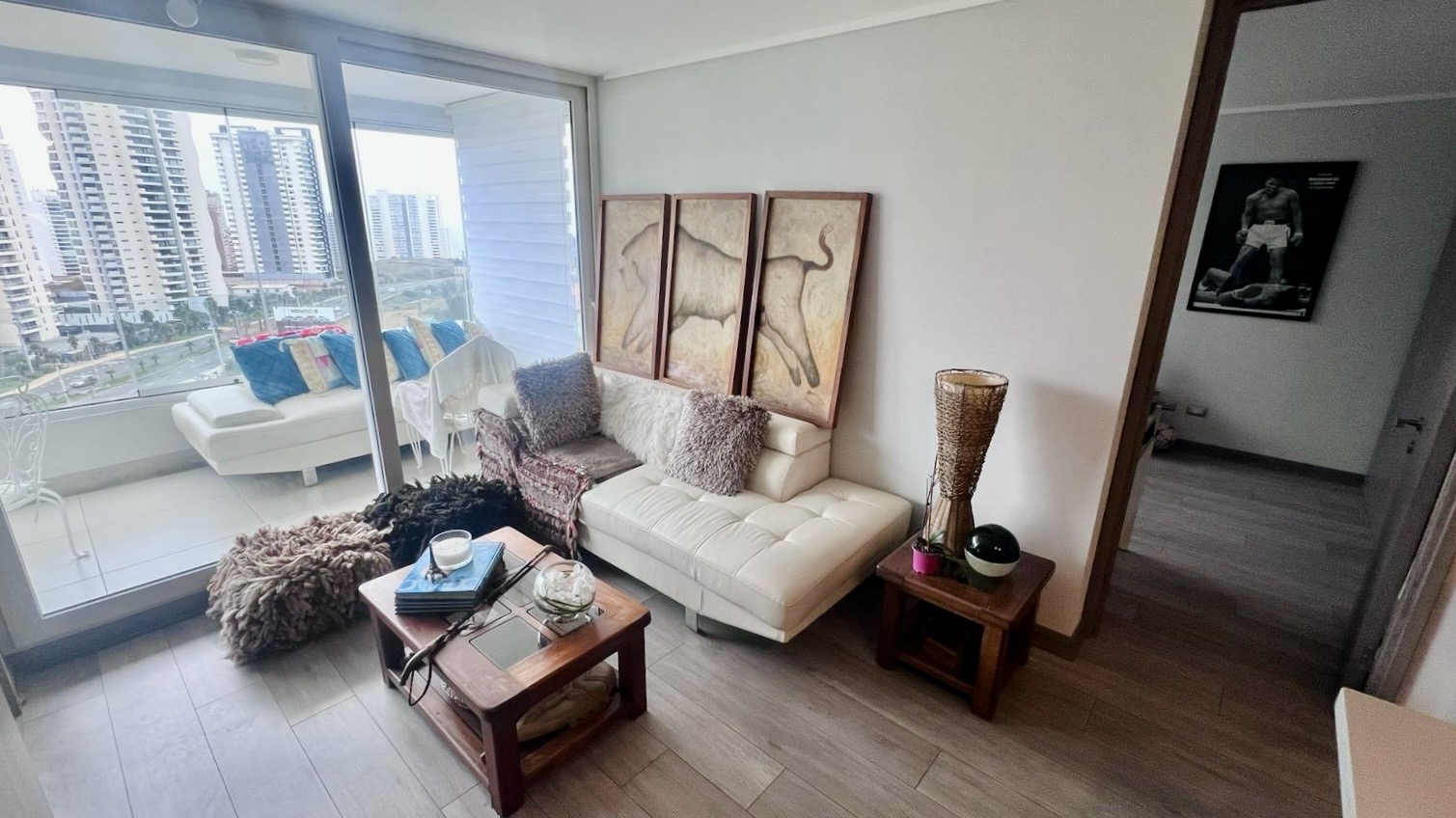Departamento con vista al mar en Bosques de Montemar, Concón