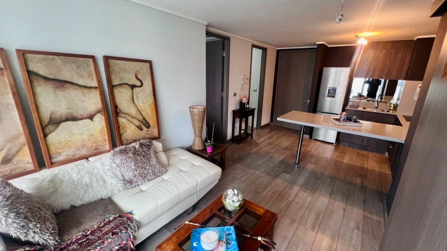 Departamento con vista al mar en Bosques de Montemar, Concón