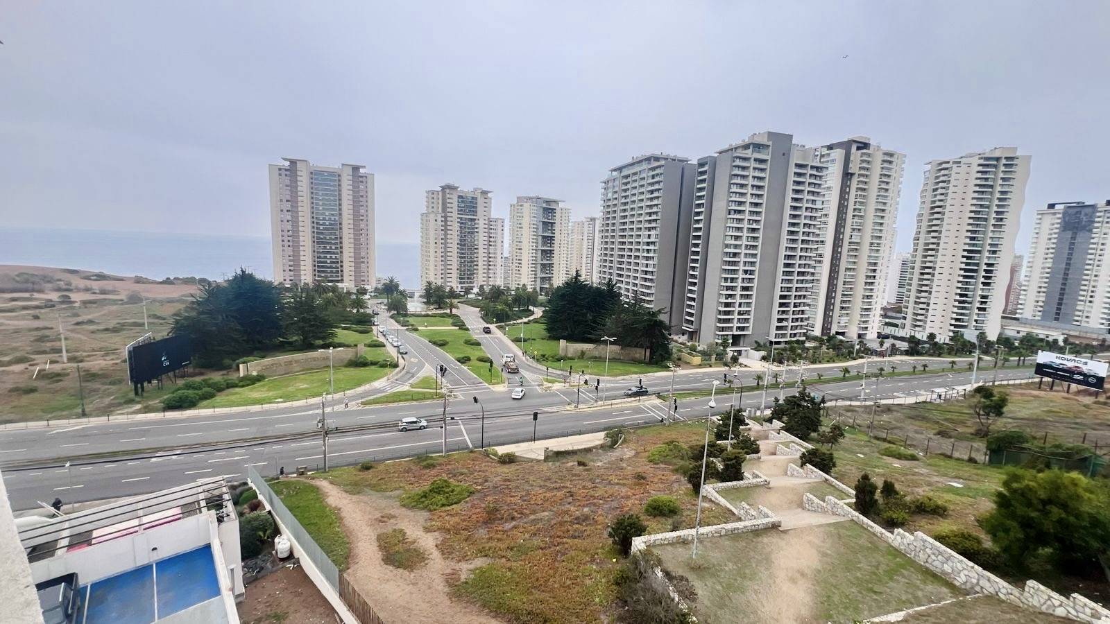Departamento con vista al mar en Bosques de Montemar, Concón
