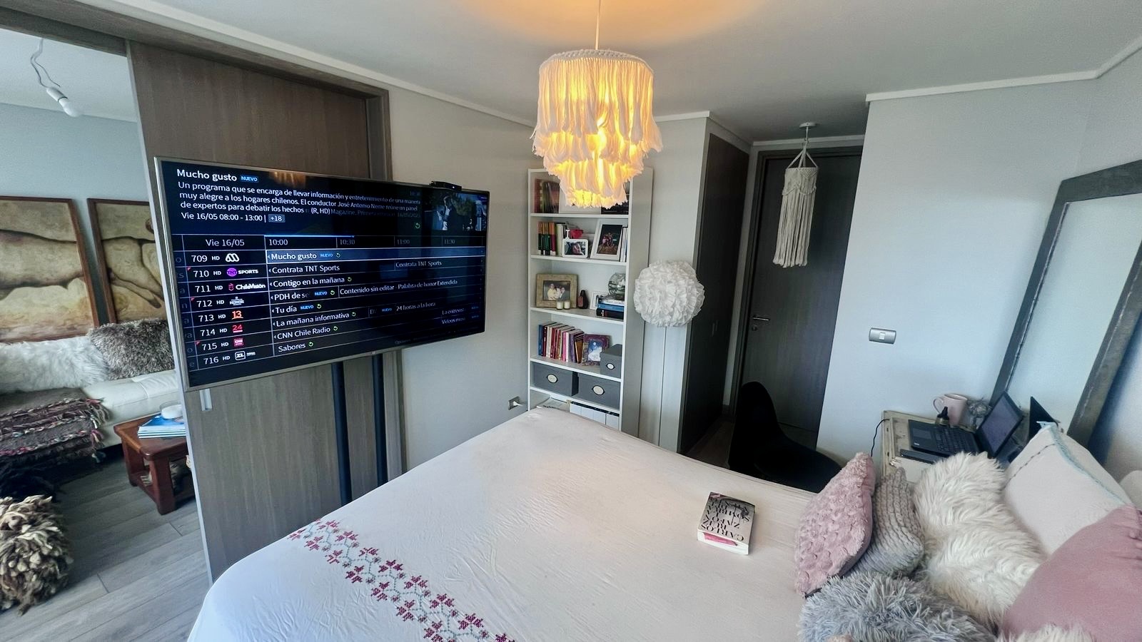 Departamento con vista al mar en Bosques de Montemar, Concón