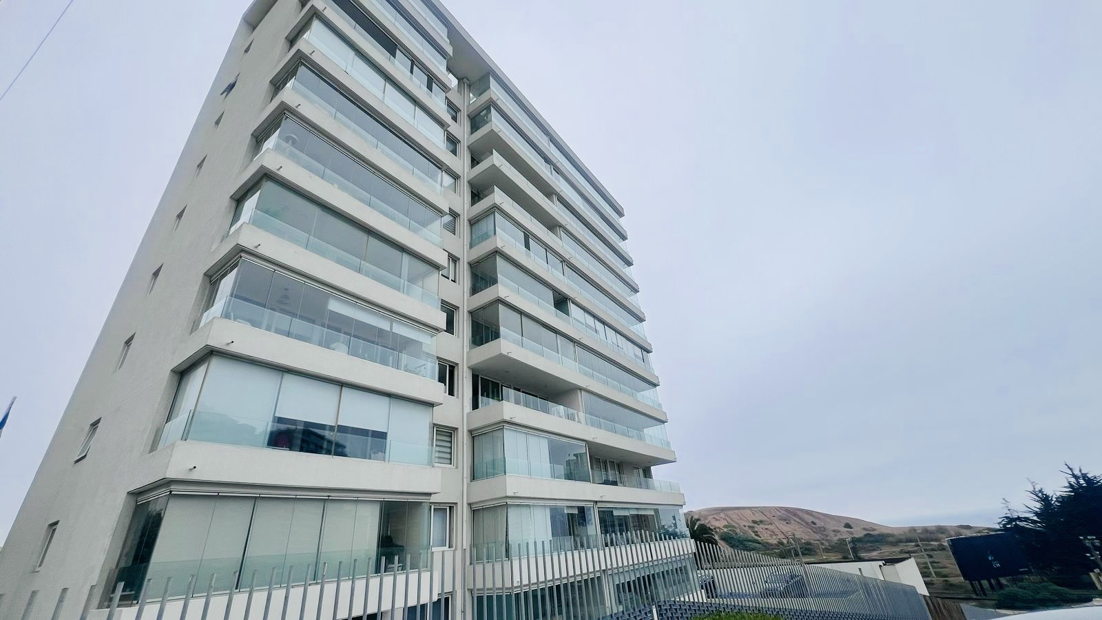 Departamento con vista al mar en Bosques de Montemar, Concón