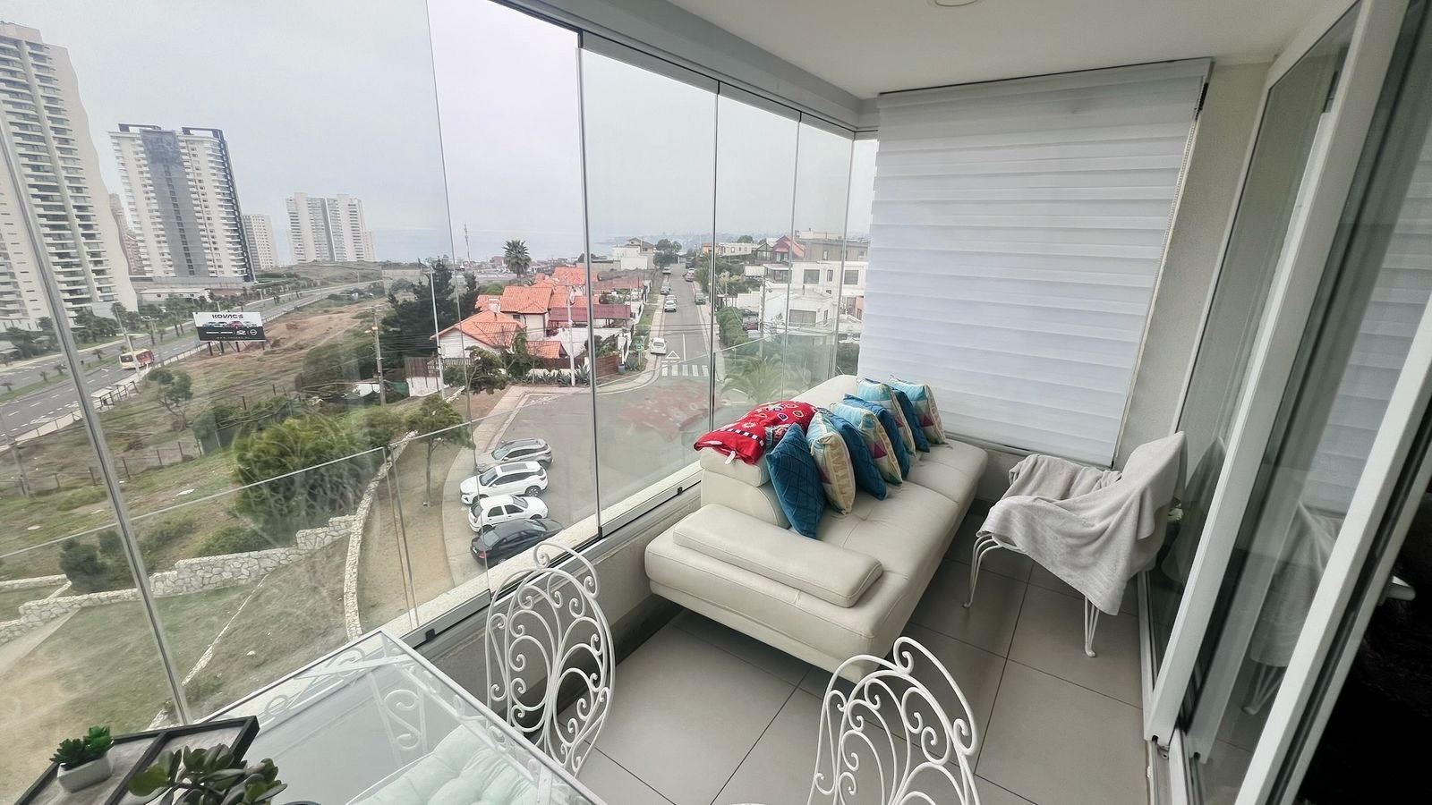 Departamento con vista al mar en Bosques de Montemar, Concón