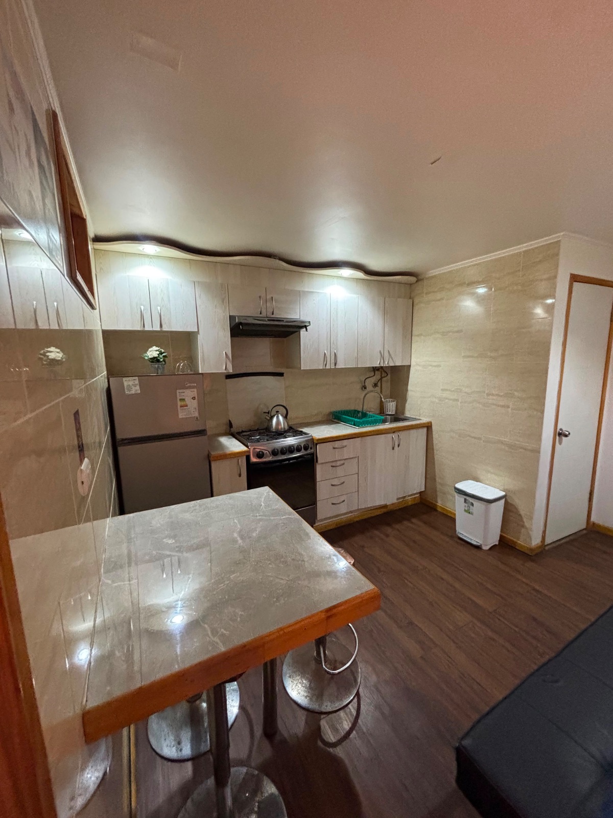 Departamento amoblado de 1 dormitorio en arriendo en Viña del Mar