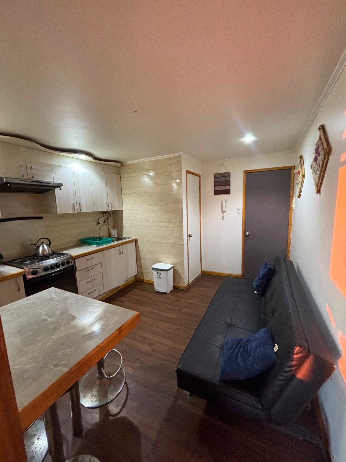 Departamento amoblado de 1 dormitorio en arriendo en Viña del Mar