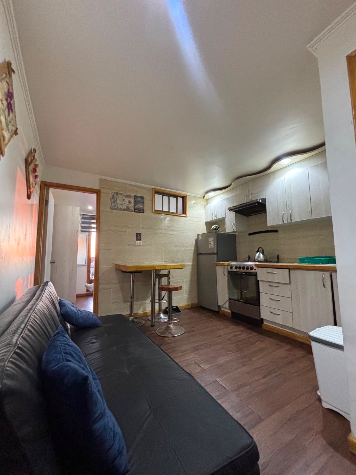 Departamento amoblado de 1 dormitorio en arriendo en Viña del Mar