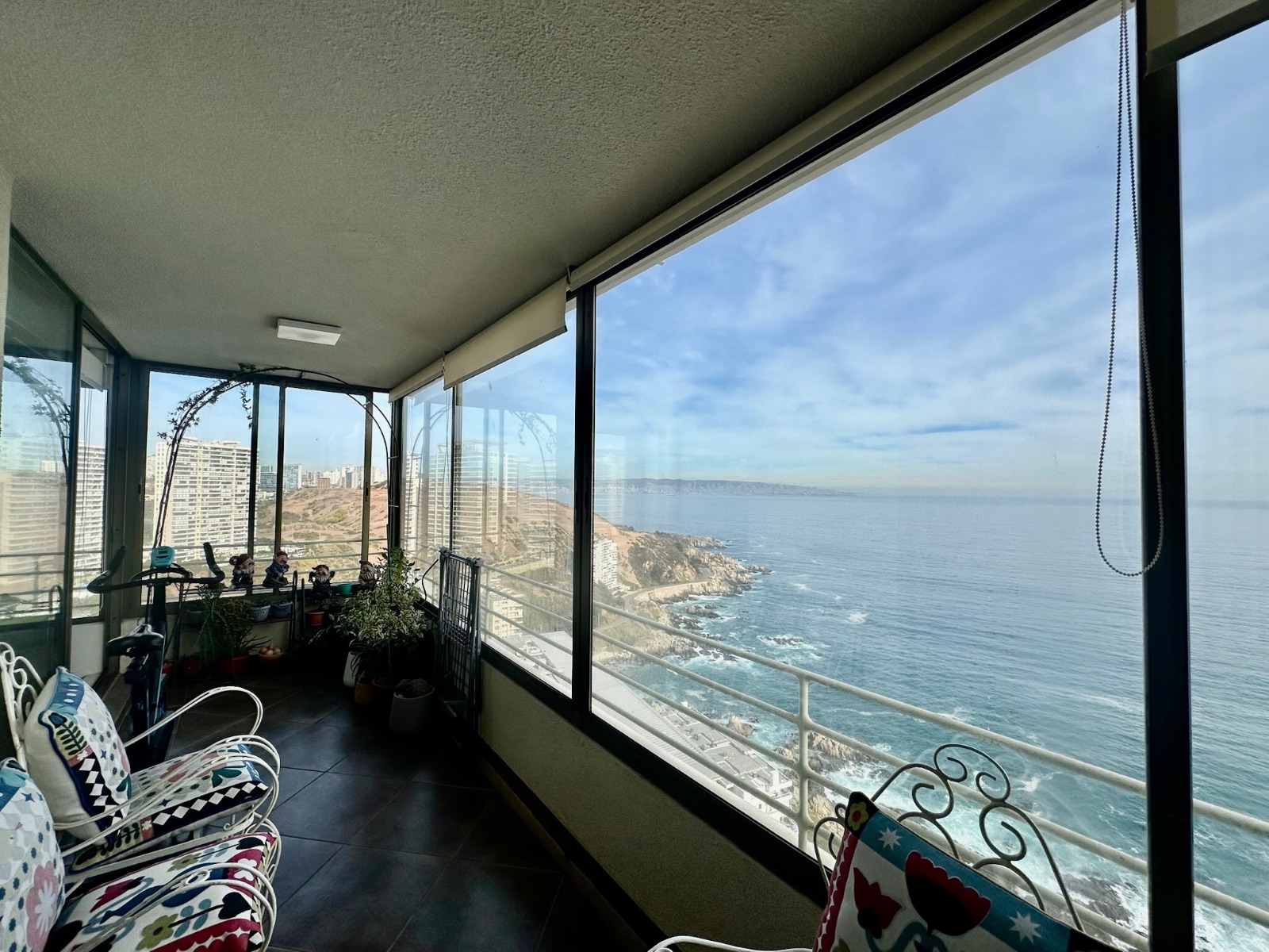 Departamento 4D con vista al mar en Costa de Montemar