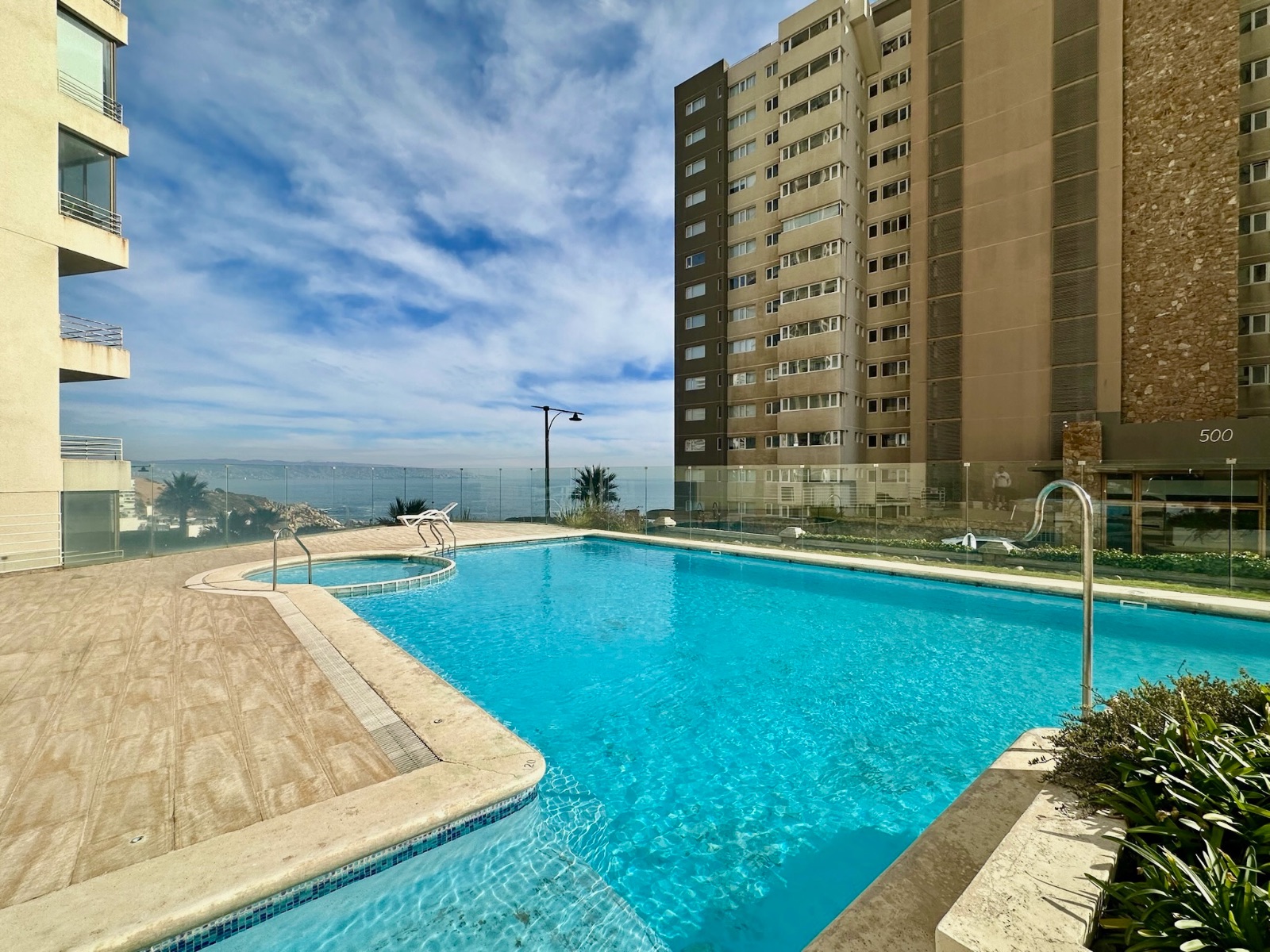 Departamento 4D con vista al mar en Costa de Montemar