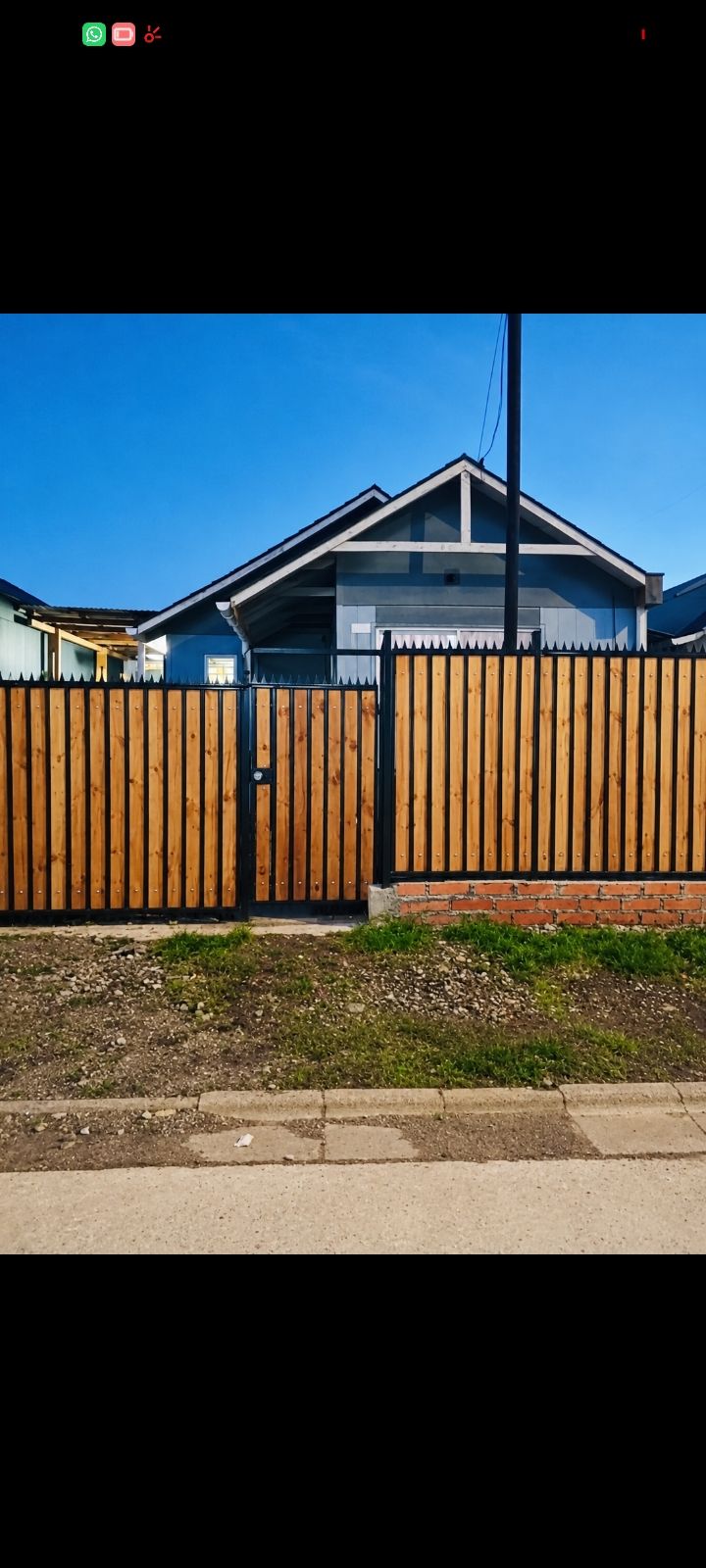 Casa en venta en Villarrica, sector Segunda Faja